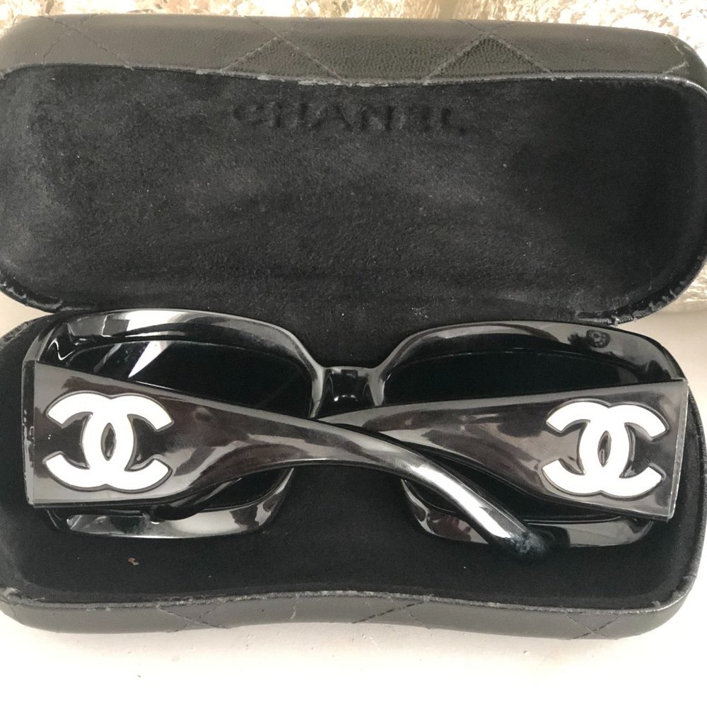 Black Chanel Women's Sunglasses
